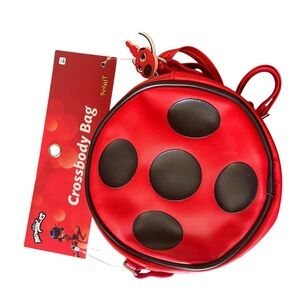 Spirit Red and Black Crossbody Bag